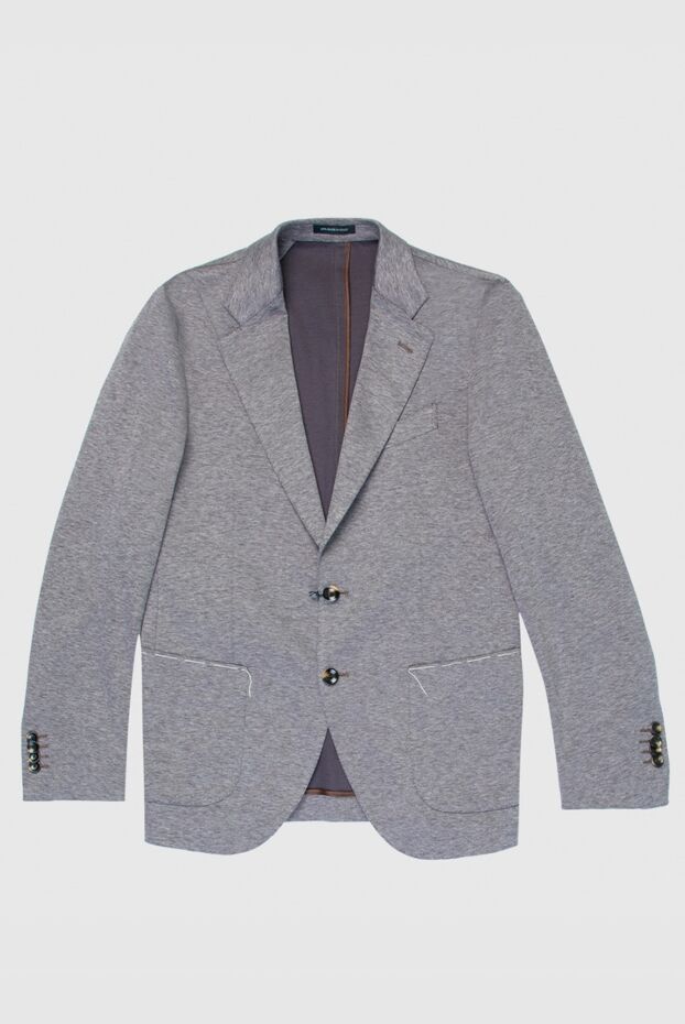 Sartoria Latorre men's gray cotton and nylon jacket 168516 - photo 1