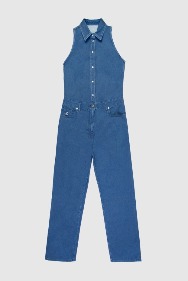Jacob Cohen women's sleeveless denim overalls dark blue
168541 - photo 1