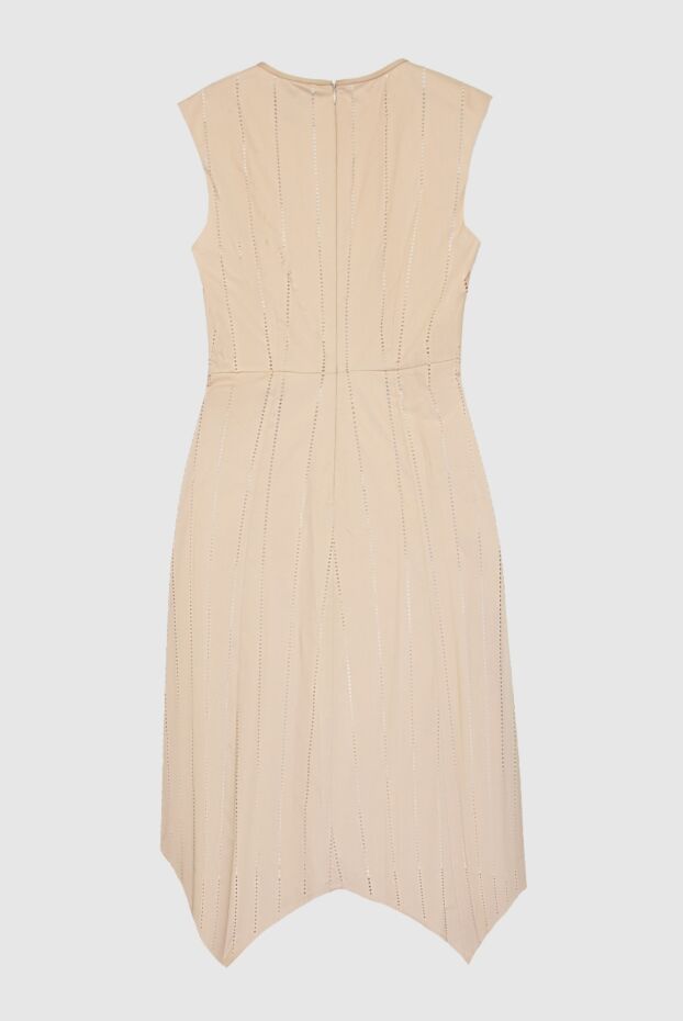 Peserico beige dress with an asymmetric hem women's 168628 - photo 1