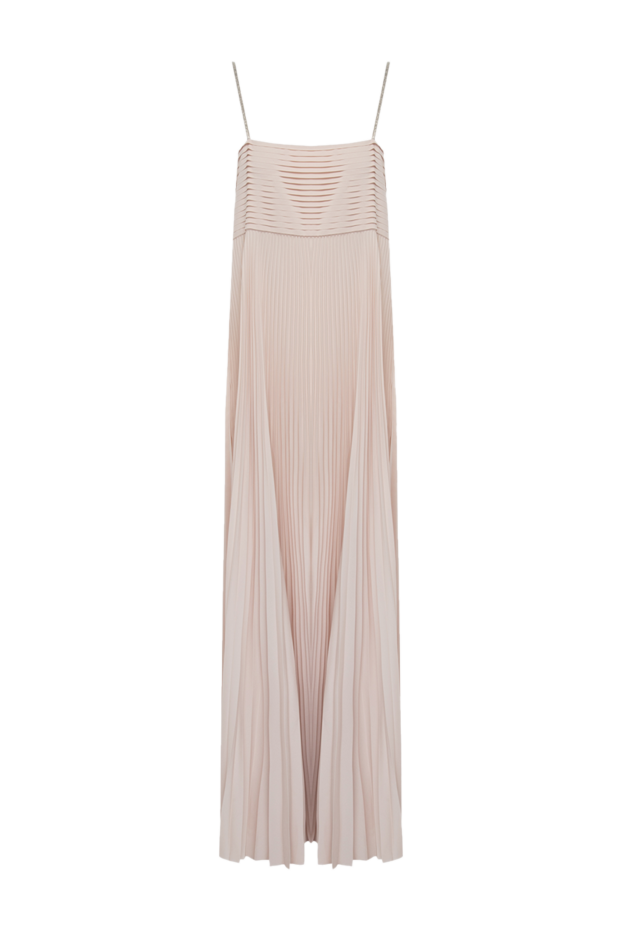 Fabiana Filippi beige maxi dress with pleats and wide satin straps
168748 - photo 1