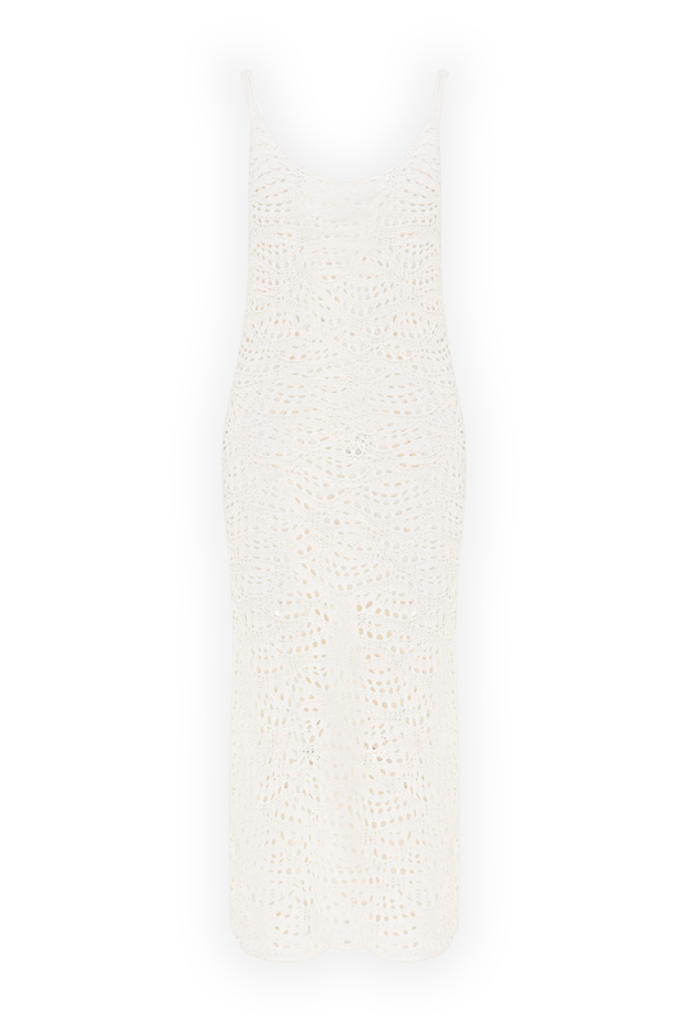 Fabiana Filippi lace cotton white dress women's 168757 - photo 1