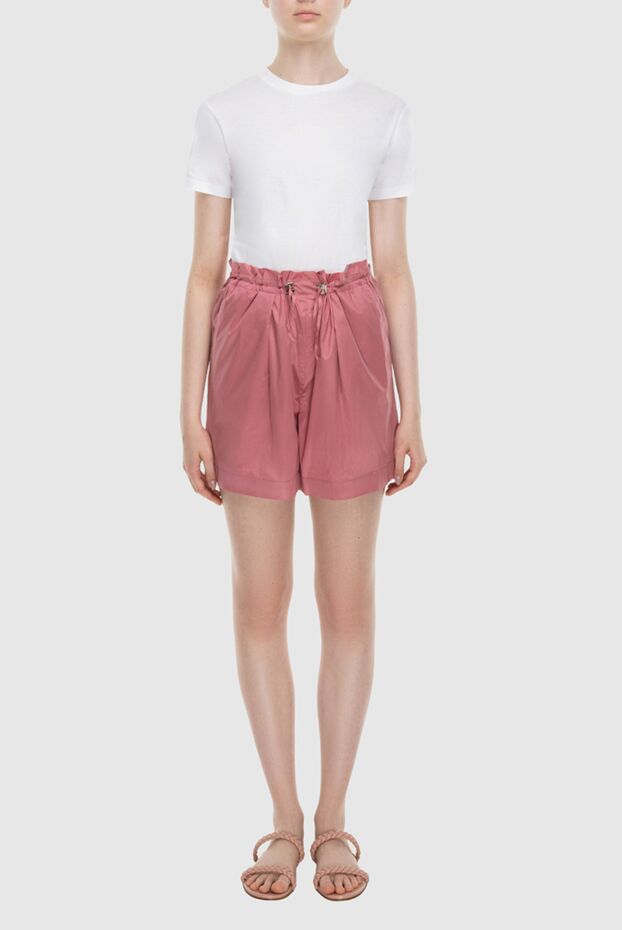 Loro Piana silk shorts pink for women 168829 - photo 2