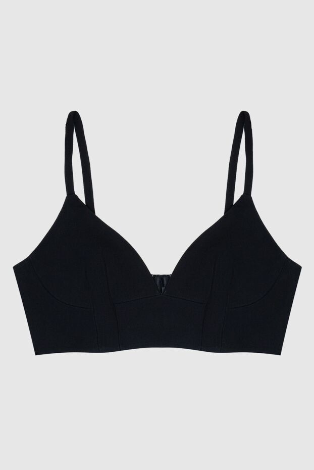 Ermanno Scervino әйелдерге арналған қара ацетатты және вискозды топ 169062 - фото 1
