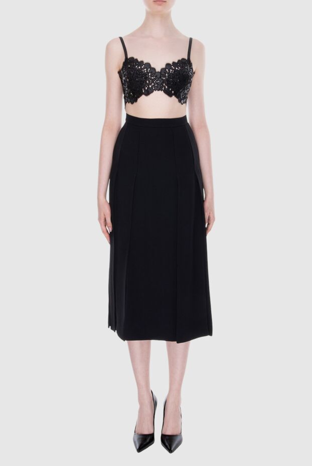 Ermanno Scervino black polyamide top for women 169064 - photo 2