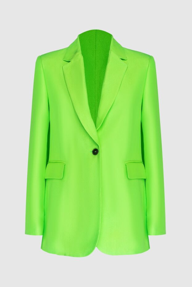 MSGM viscose jacket green for women 169136 - photo 1