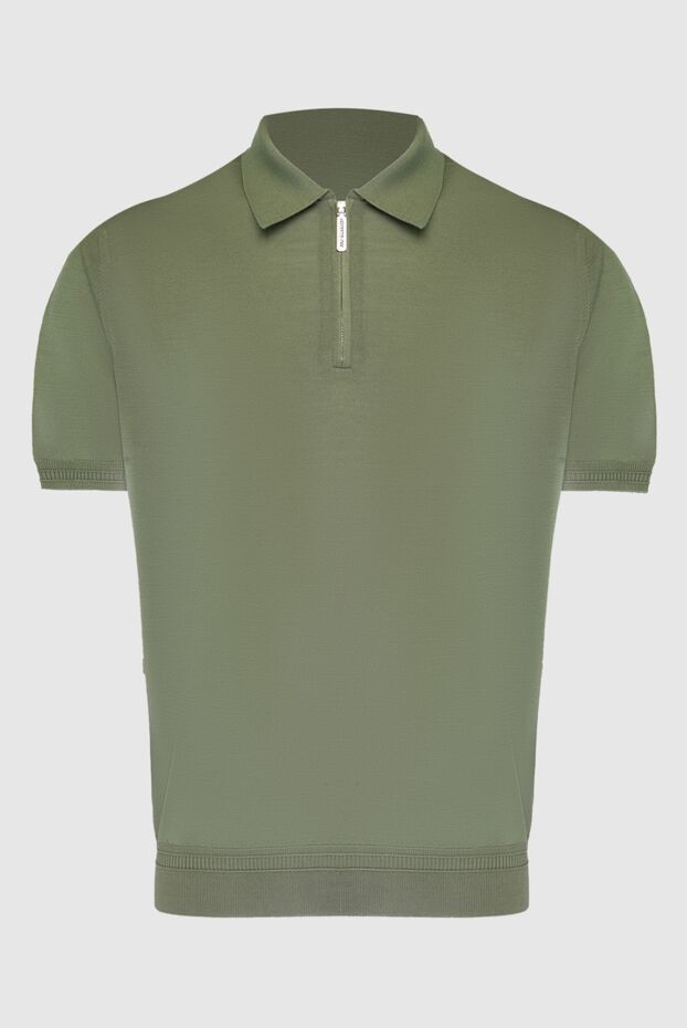 Stefano Ricci green silk polo for men 169162 - photo 1
