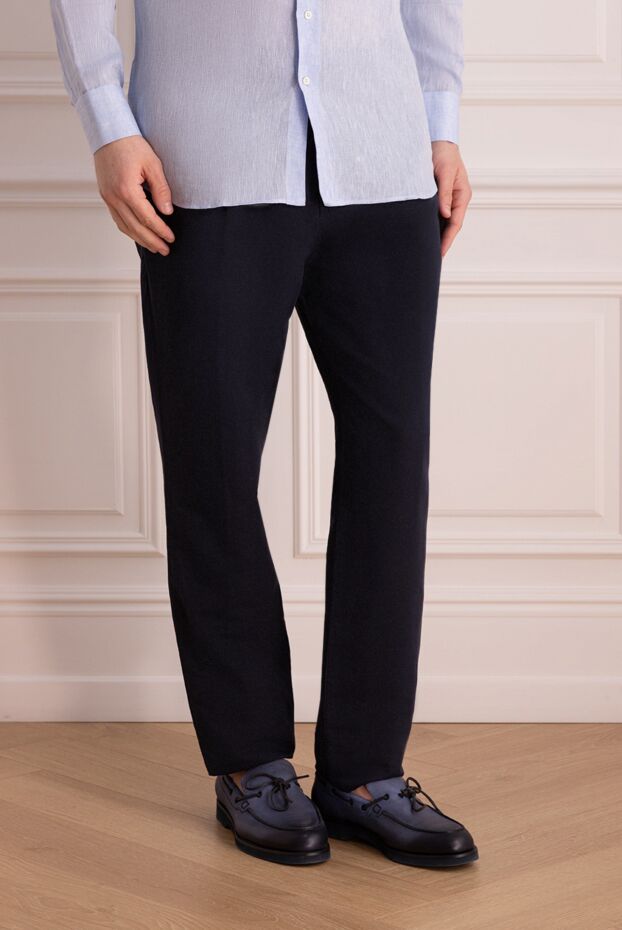 Brunello Cucinelli straight-leg linen trousers with button closure
 169238 - photo 3