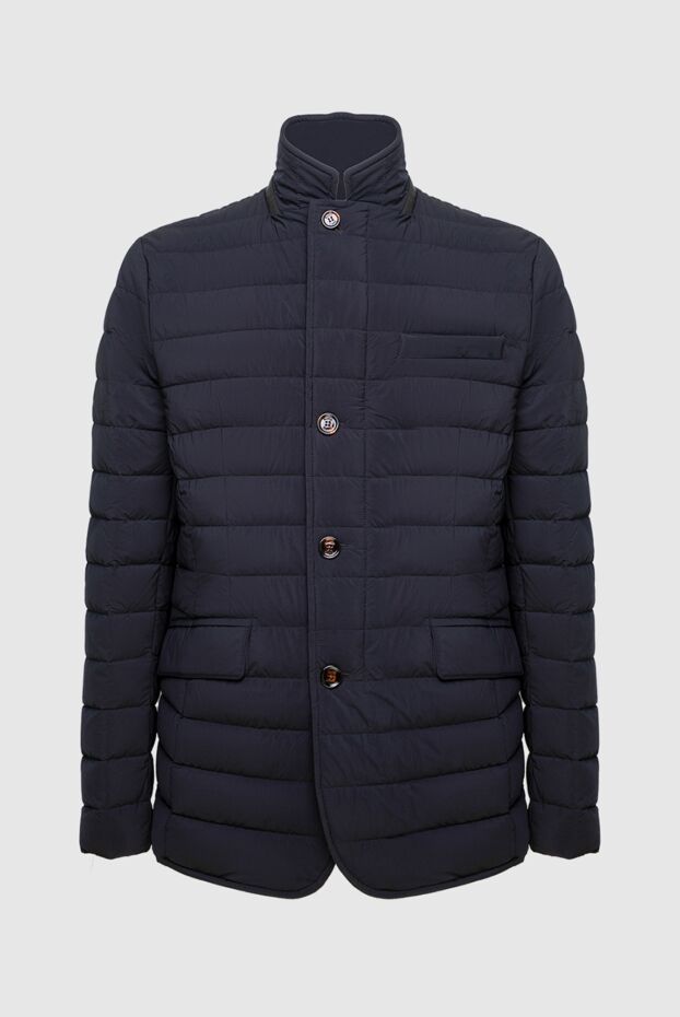 Moorer men's blue polyamide jacket 169495 - photo 1
