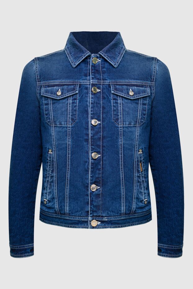 Moorer denim jacket made of cotton and polyamide blue for men 169504 - photo 1