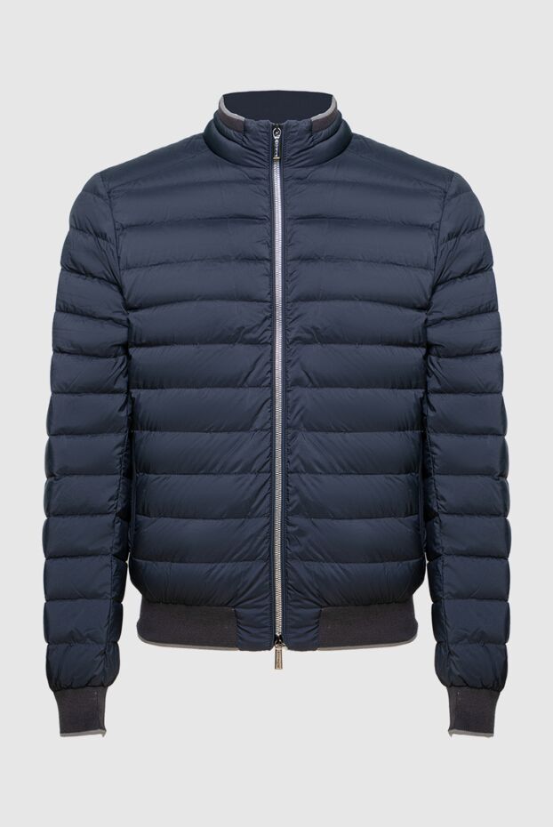 Moorer men's down jacket made of polyamide blue 169505 - photo 1