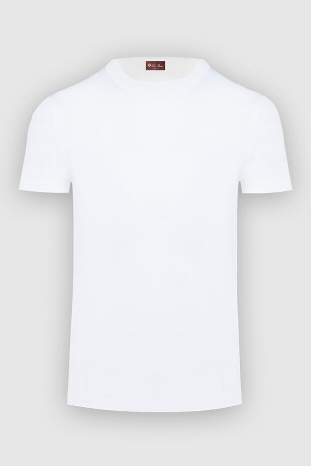 Loro Piana t-shirt white women's cotton basic 169625 - photo 1