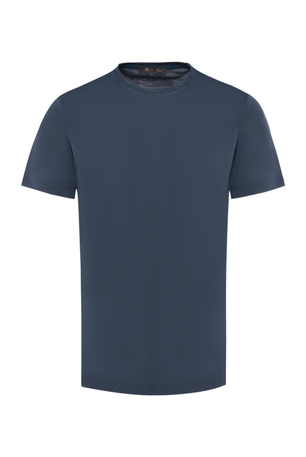 Loro Piana men's t-shirt in muted turquoise blue
169692 - photo 1