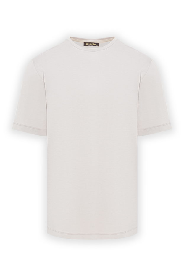 Loro Piana classic white men's t-shirt made of natural fabric
169700 - photo 1