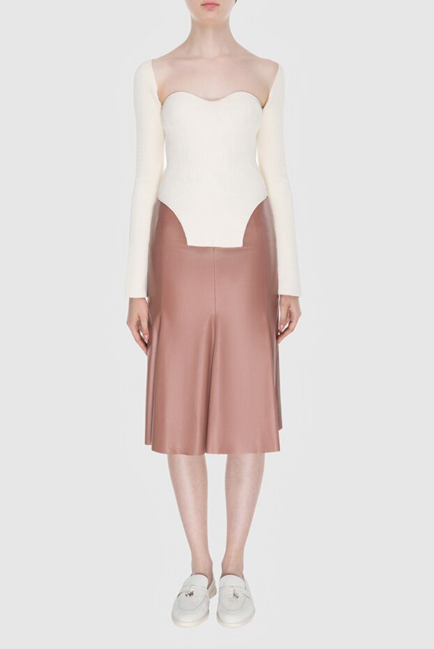 Khaite knitted jumper with a sweetheart neckline and a corset fit
169805 - photo 3