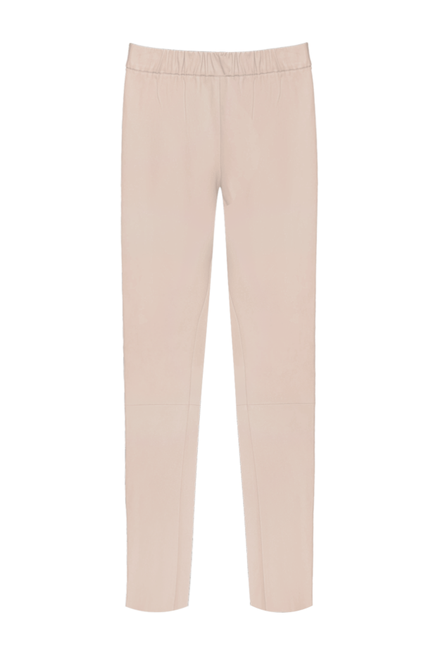 Max&Moi women's leather leggings in beige 169834 - photo 1
