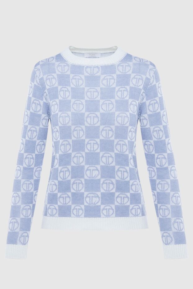 Tonet blue cashmere and silk jumper for women 169847 - photo 1