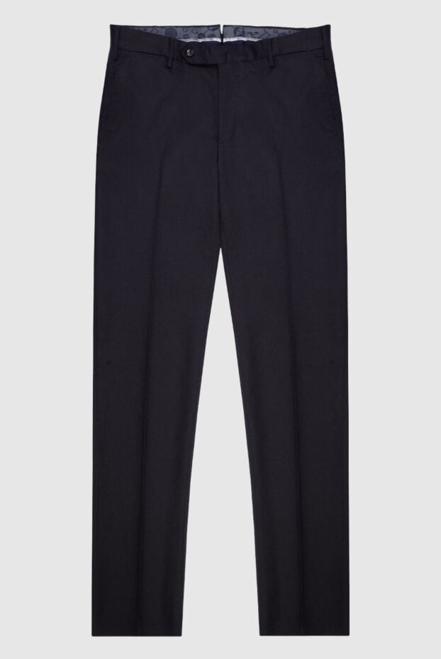 PT01 (Pantaloni Torino) dark grey fleece straight leg trousers 169978 - photo 1