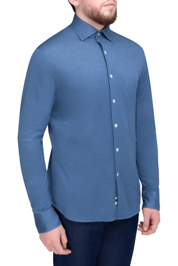 Alessandro Gherardi men's white cotton shirt 170231 - photo 3