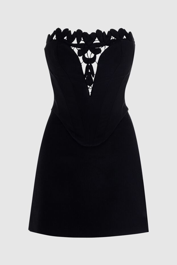Ermanno Scervino костюм с юбкой из шерсти и кашемира черный женский 170399 - фото 1