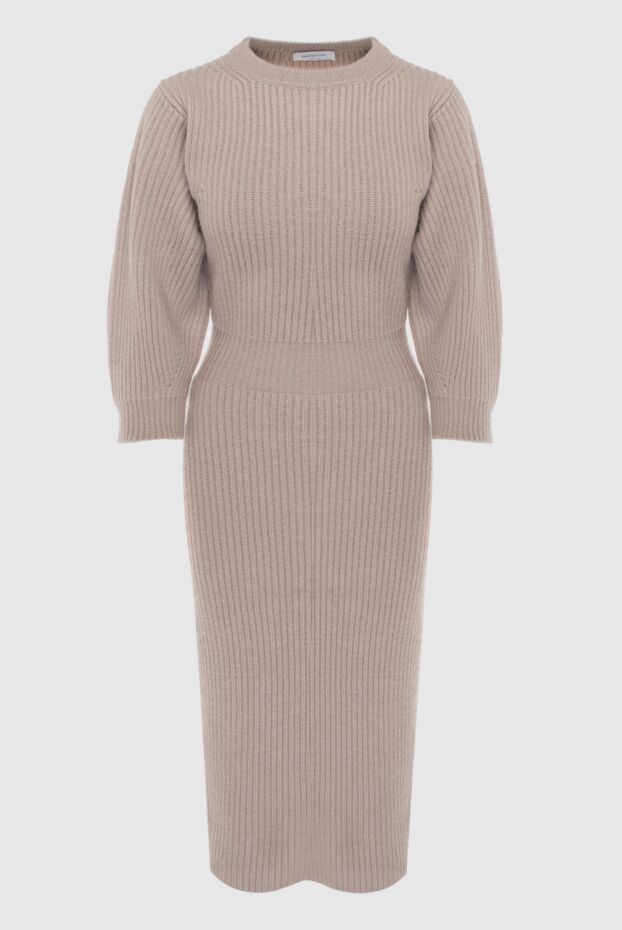 Fabiana Filippi beige wool and polyamide dress for women 170462 - photo 1