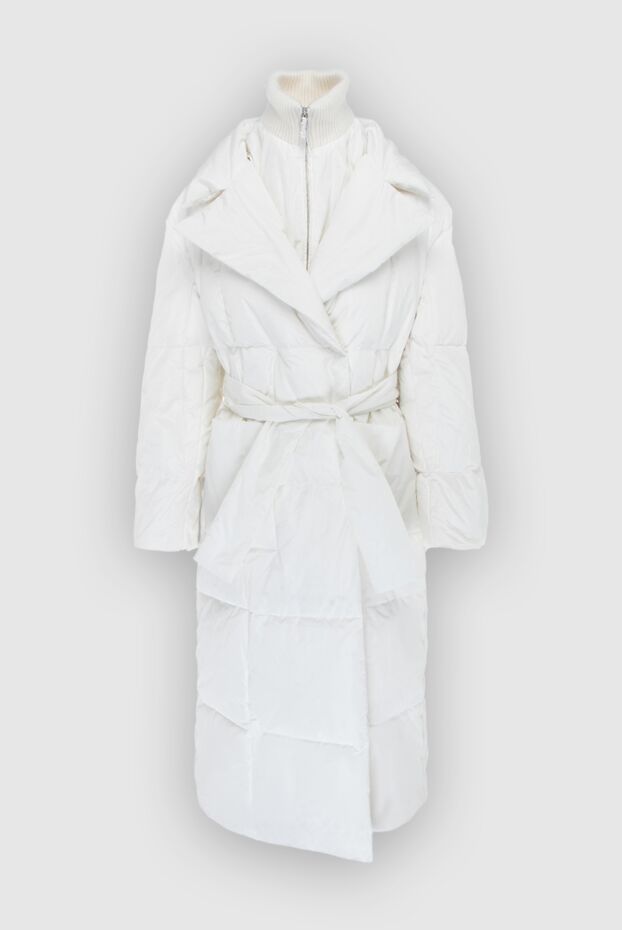 Fabiana Filippi long ivory down coat with down and accent collar
170477 - photo 1