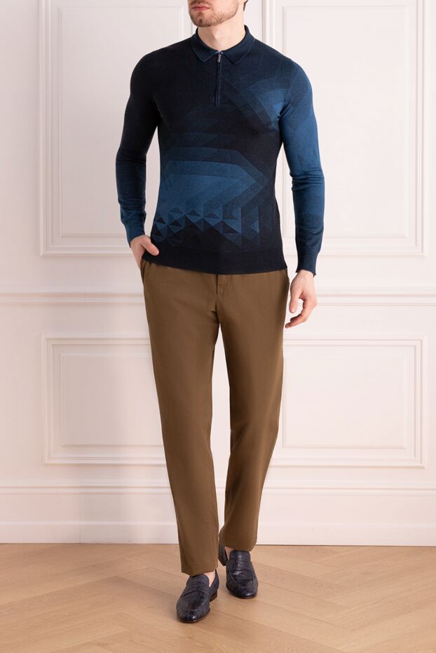 PT01 (Pantaloni Torino) brown chinos for men 170935 - photo 2