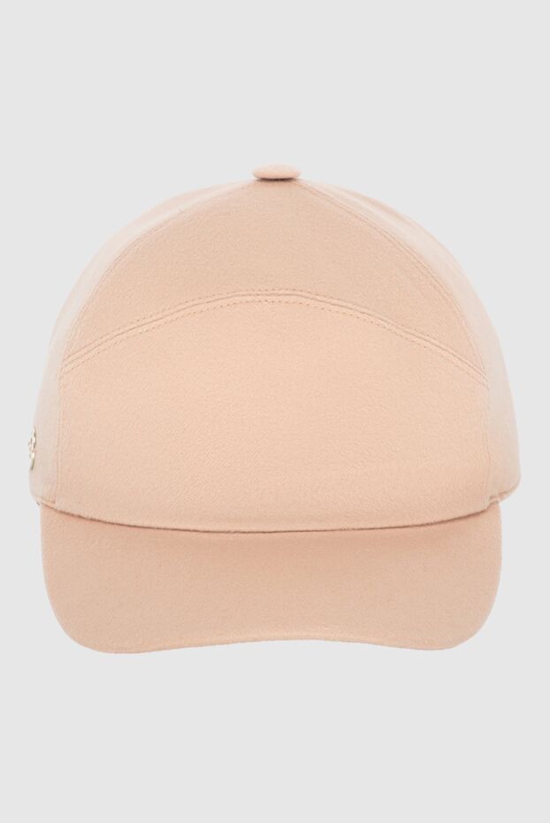 Loro Piana бежевый кашемирден жасалған әйелдер қалпақшасы 171099 - фото 1
