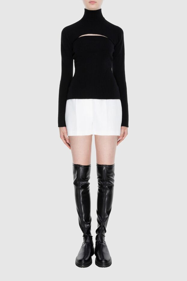 Tom Ford black sweater decorated with slits from the sleeves women's 171151 - photo 2