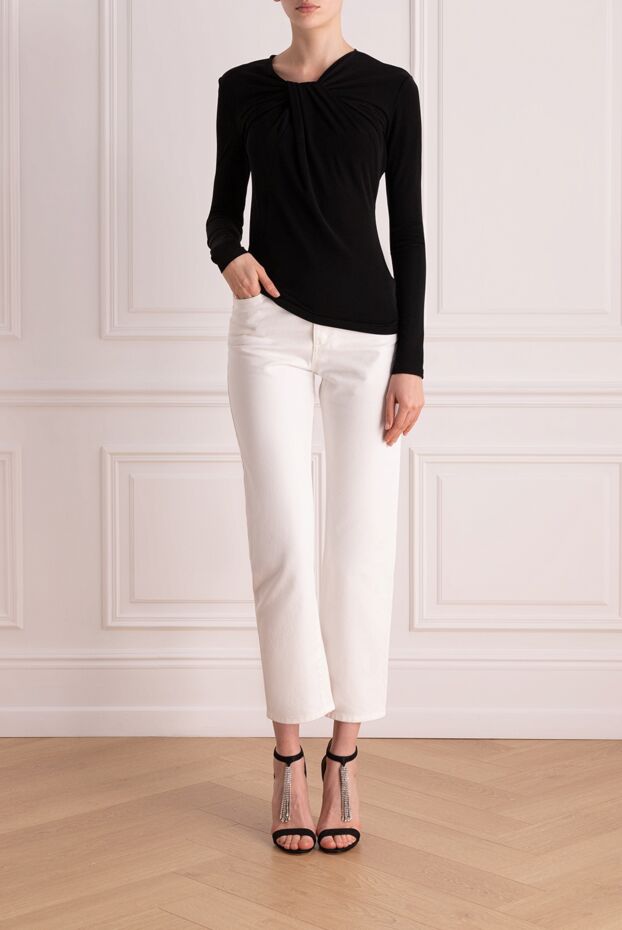 Tom Ford black sweater with draping from the neckline women's 171156 - photo 2