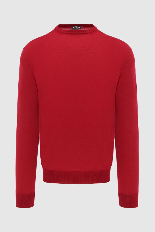 Cesare di Napoli a jumper made of rich red wool with a smooth texture
171218 - photo 1