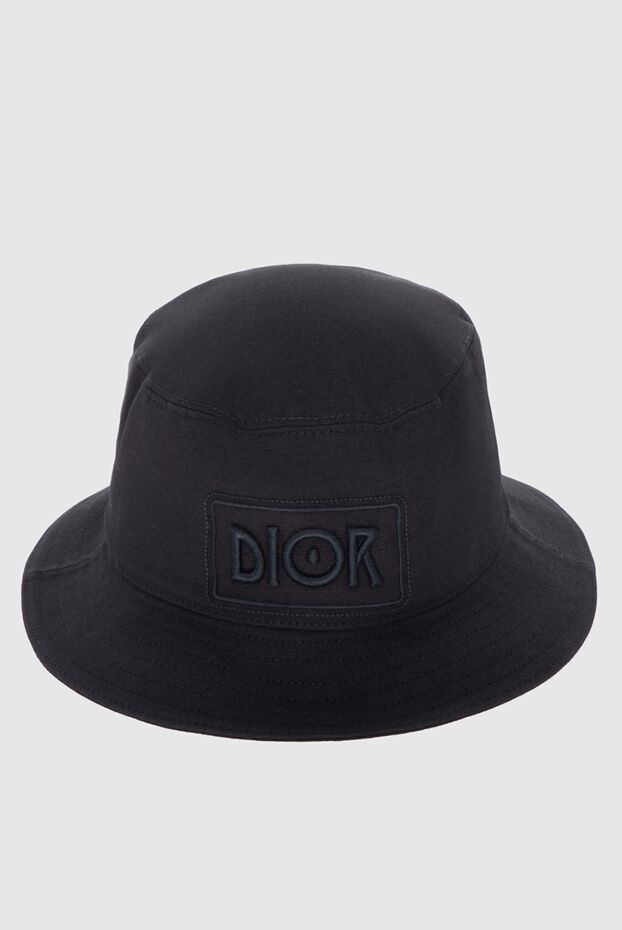 Dior панама из хлопка черная женская 171371 - фото 1
