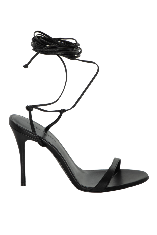 Magda Butrym women's leather sandals with black laces 171605 - photo 1