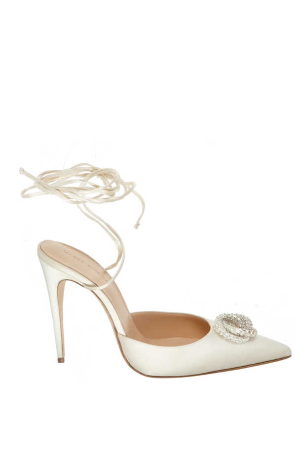 Magda Butrym women's leather sandals with white laces 171606 - photo 1