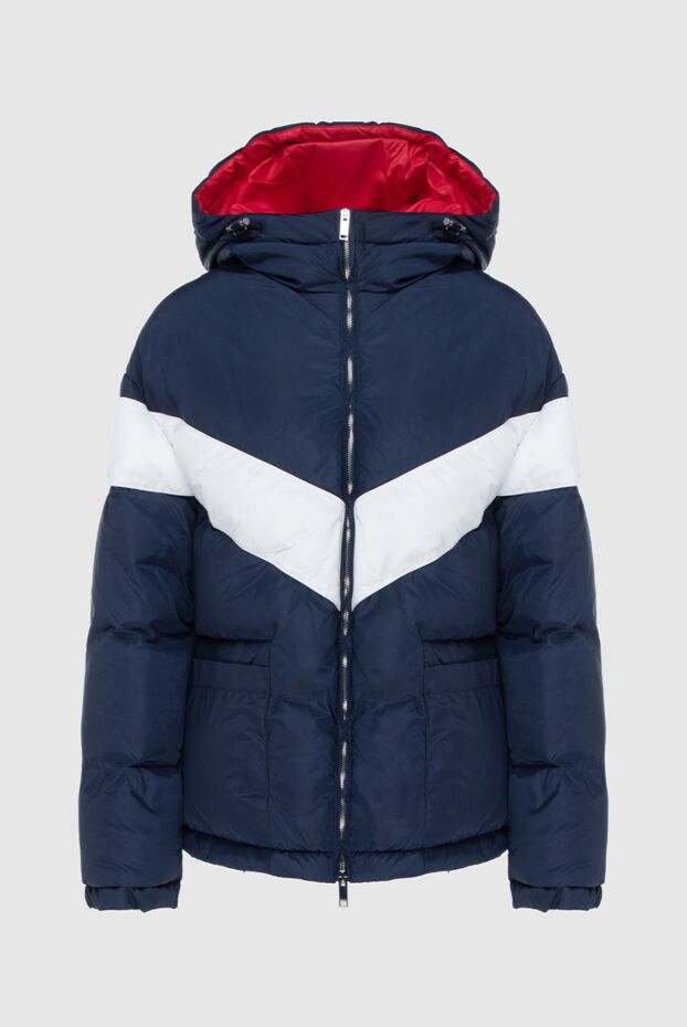 Valentino men's down jacket in a sporty style with a geometric accent 171629 - photo 1