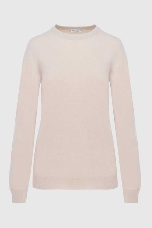 Brunello Cucinelli beige cashmere jumper with a soft fit
171706 - photo 1