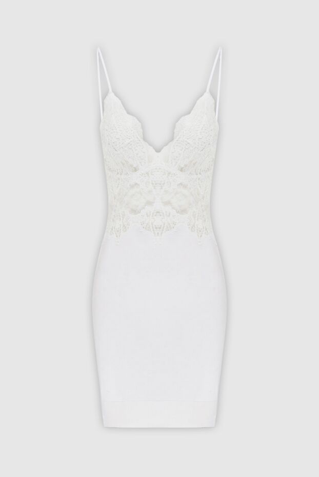 Ermanno Scervino платье шерстяное белое женское 171733 - фото 1