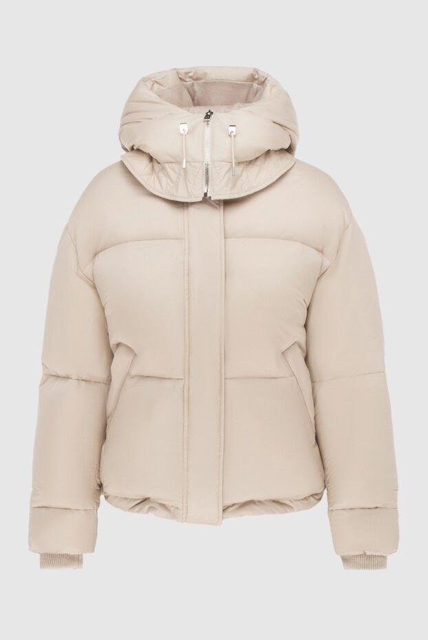 Loro Piana short beige down jacket with hood and hidden zipper
171748 - photo 1