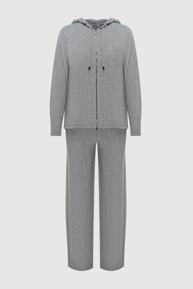 Peserico women's loose-fitting tracksuit in gray 171902 - photo 1