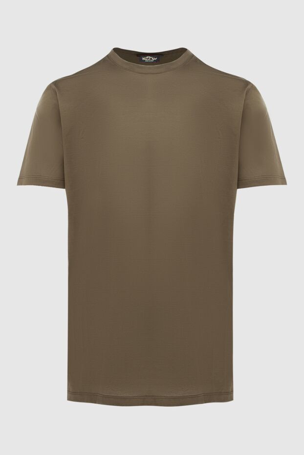 Cesare di Napoli straight-cut t-shirt in a muted olive tone made of soft jersey
171946 - photo 1