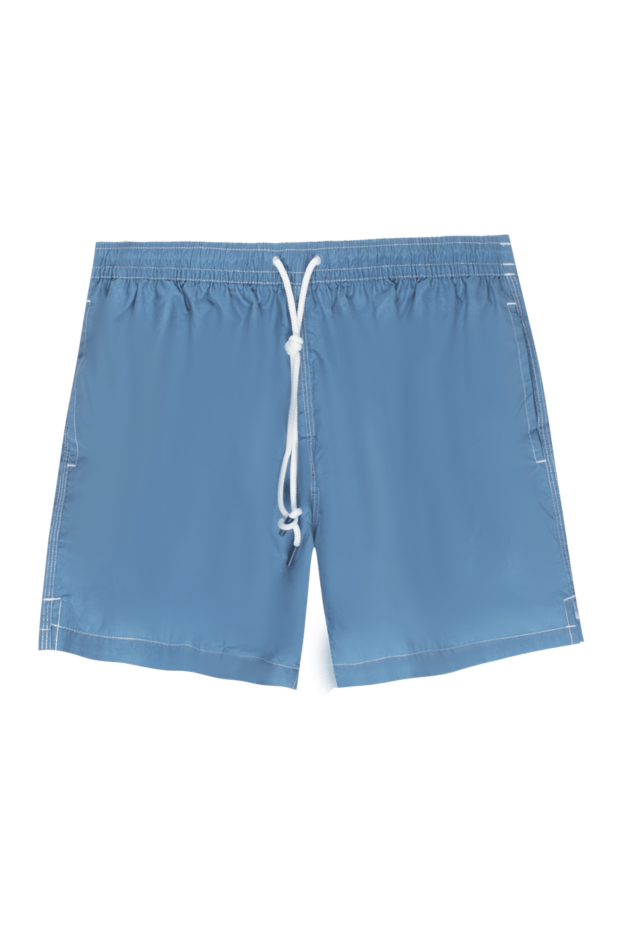 Gran Sasso navy swim shorts with contrast stitching men's 171984 - photo 1