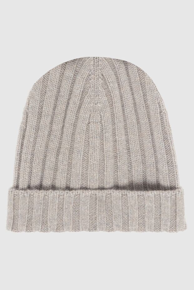 Gran Sasso gray-beige cashmere hat men's 172000 - photo 1