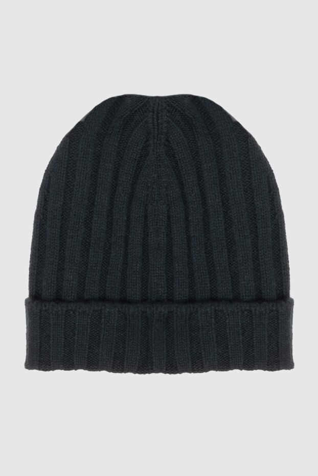 Gran Sasso dark green cashmere hat men's 172003 - photo 3