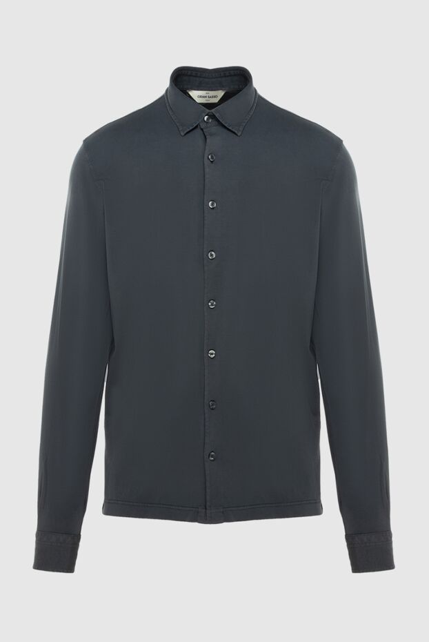 Gran Sasso gray cotton shirt for men 172024 - photo 1