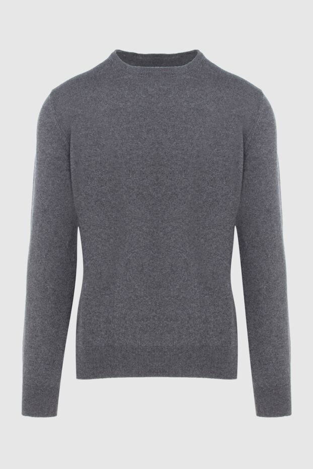 Gran Sasso classic gray cashmere sweater men's 172040 - photo 1