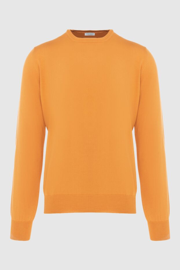 Gran Sasso men's cotton jumper in warm orange color
172049 - photo 1