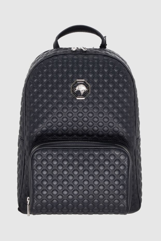 Stefano Ricci a backpack made of genuine leather with a voluminous texture and a metal logo. 172159 - photo 1