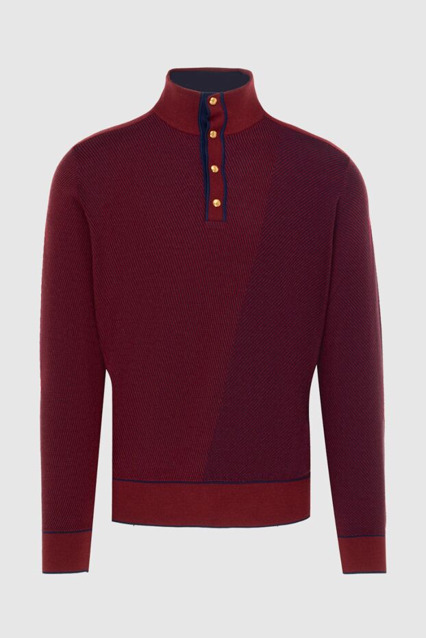 Stefano Ricci red cashmere and silk tee for men 172329 - photo 1