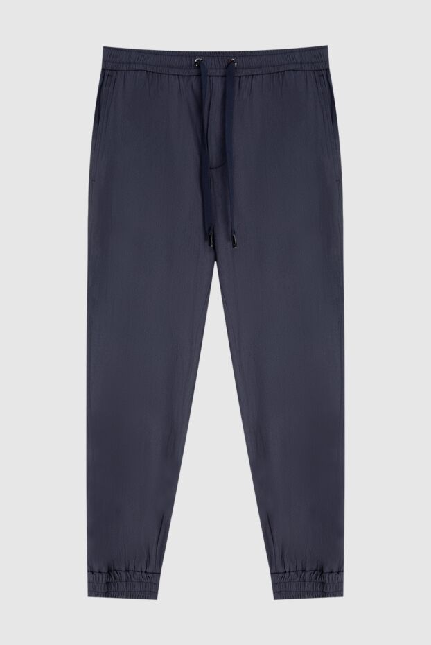 Dolce & Gabbana sports pants for men made of cotton and polyamide blue 172917 - photo 1