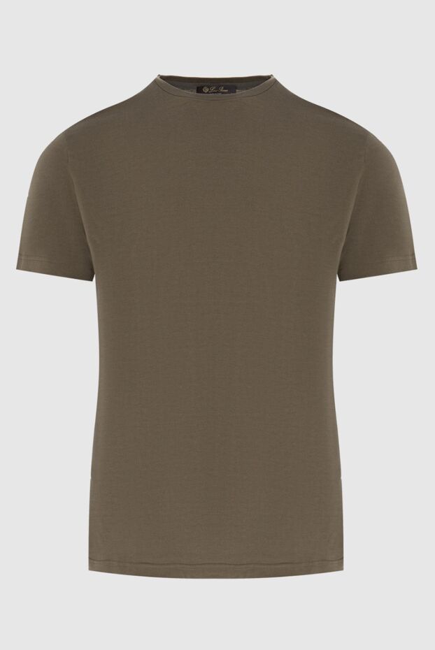 Loro Piana plain t-shirt in a discreet olive shade made from premium jersey
172997 - photo 1