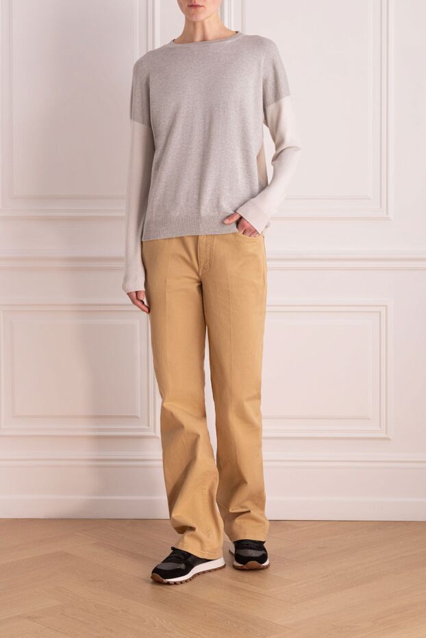 Loro Piana casual cotton jeans with a classic fit 173017 - photo 2